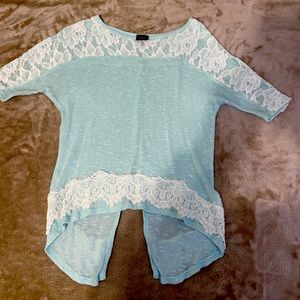 Daytrip teal shirt XS